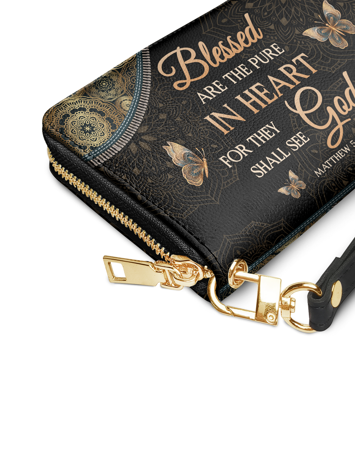 Pure in Heart Matthew 5:8 Scripture Wallet