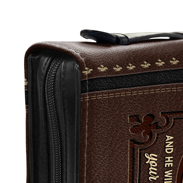Proverbs 16:3 Personalized Bible Cover