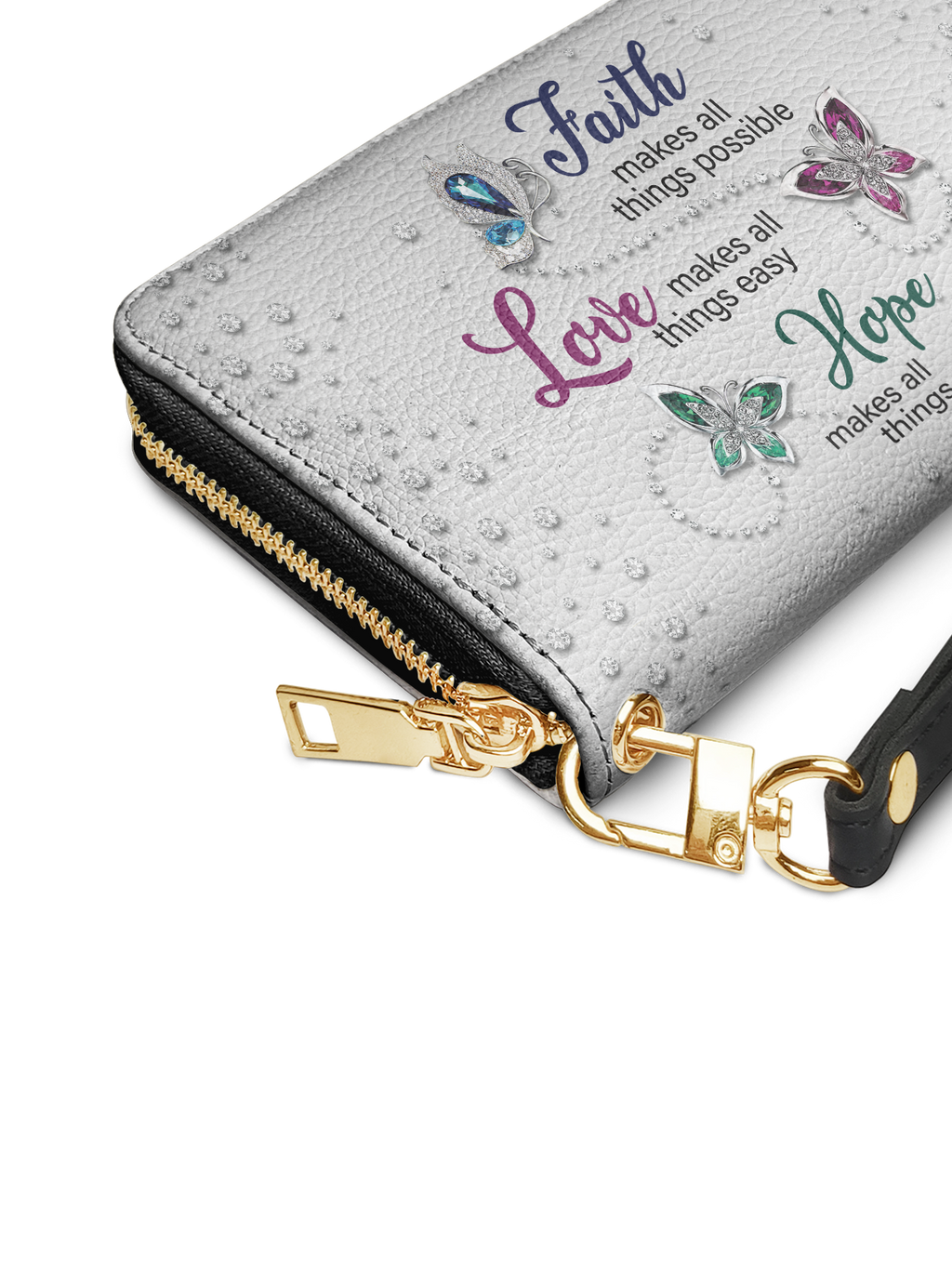 Virtue Faith Inspirational Leather Wallet