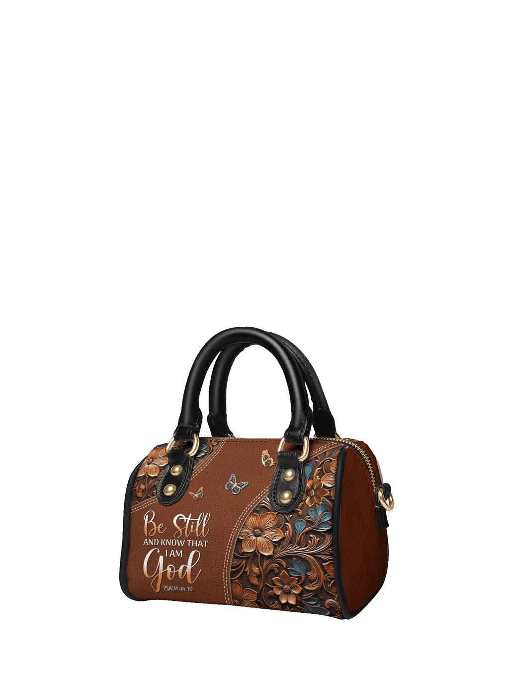 Stillness Psalm 46:10 Mini Satchel Bag