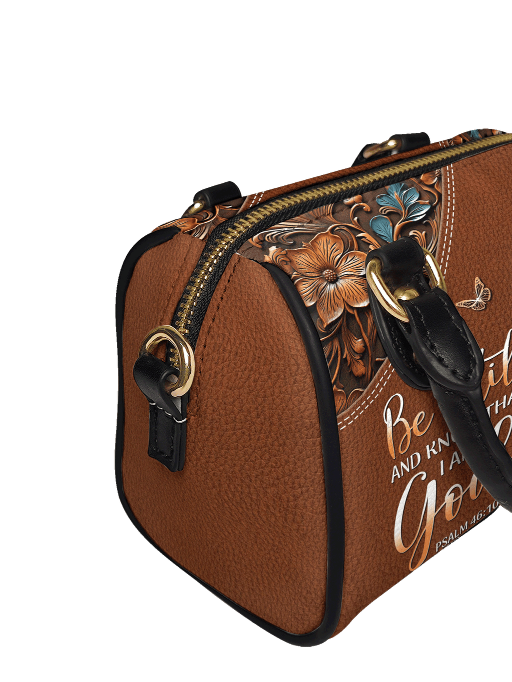 Stillness Psalm 46:10 Mini Satchel Bag