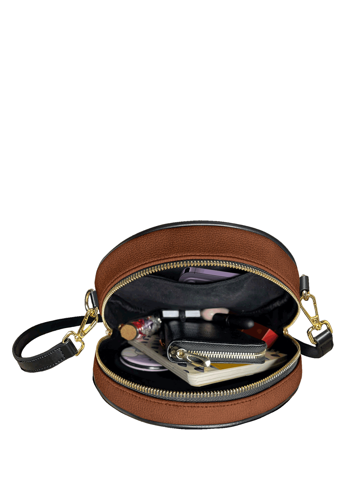 Psalm 46:10 Stillness Circle Crossbody Bag
