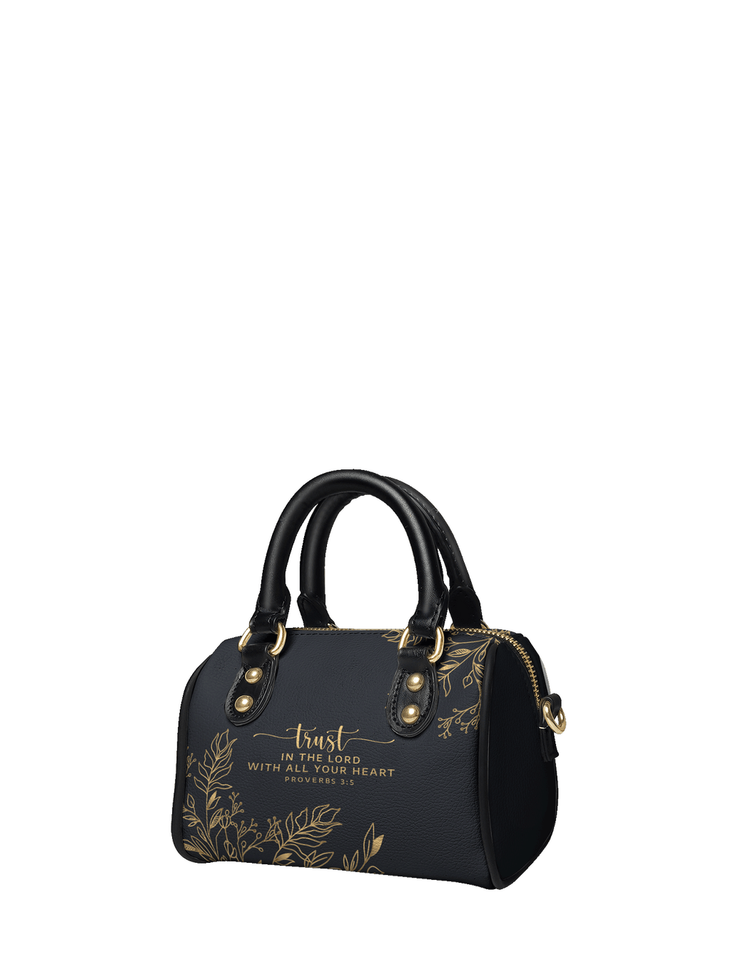 Trust Proverbs 3:5 Christian Mini Satchel