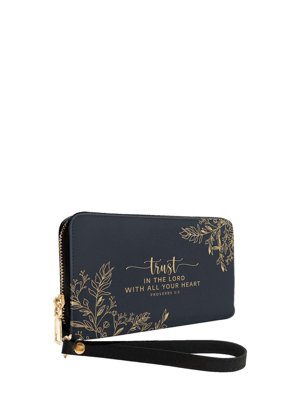 Trust Proverbs 3:5 Bible Verse Wallet