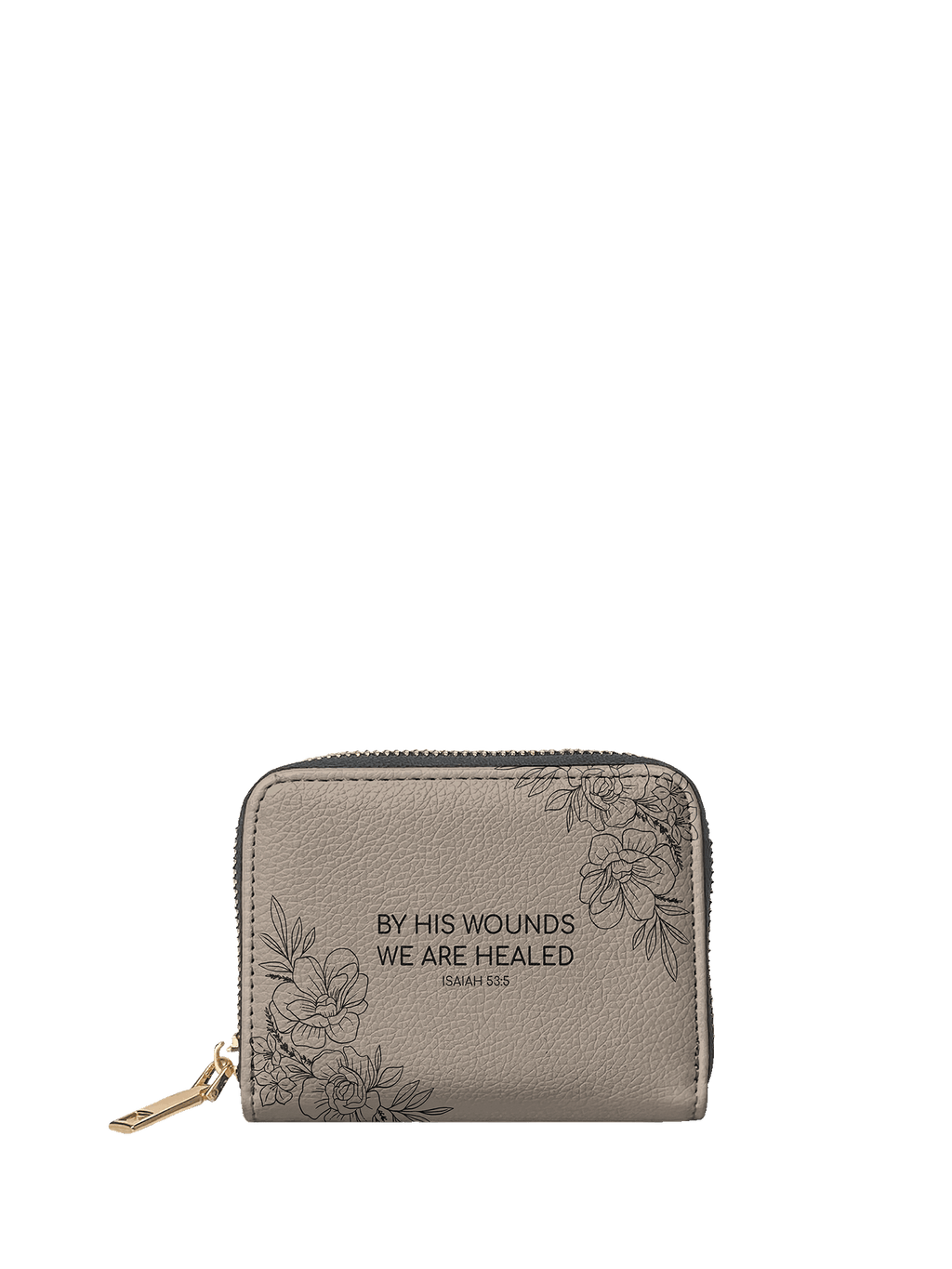 Complete Isaiah 53:5 Christian Mini Wallet