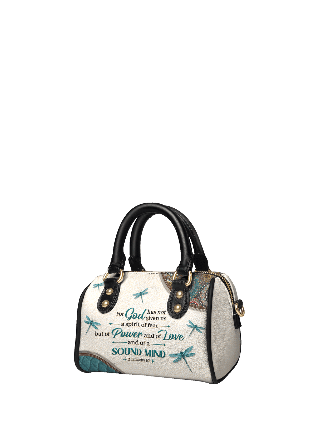 Poise 2 Timothy 1:7 Bible Verse Mini Satchel