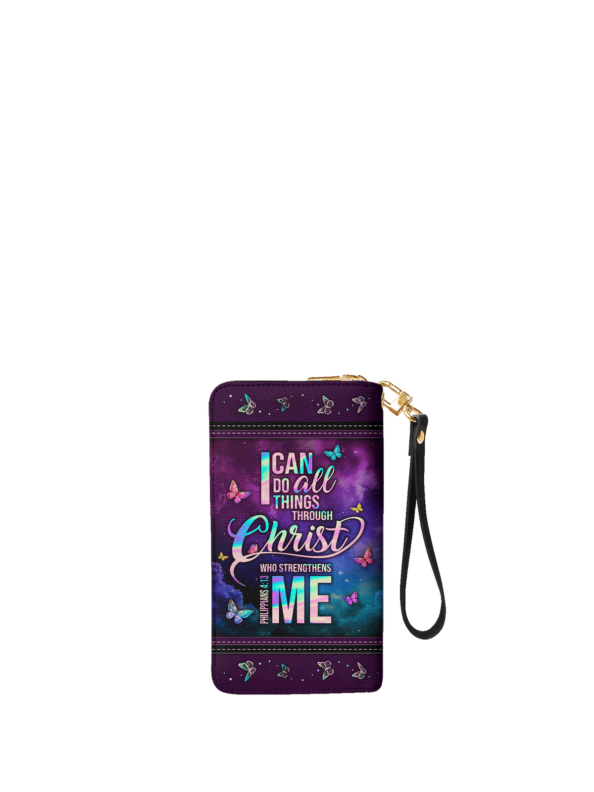 Limitless Philippians 4:13 Leather Wallet
