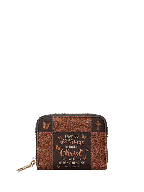 Believe Philippians 4:13 Mini Wallet
