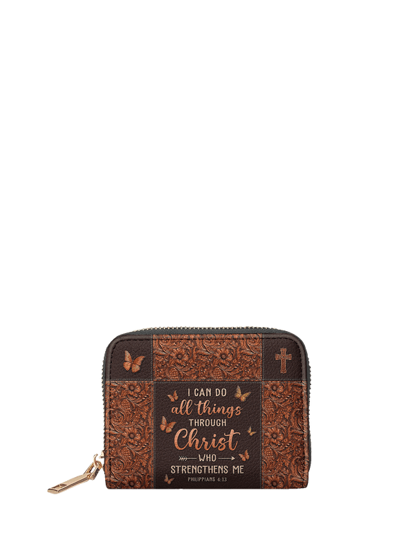 Believe Philippians 4:13 Mini Wallet