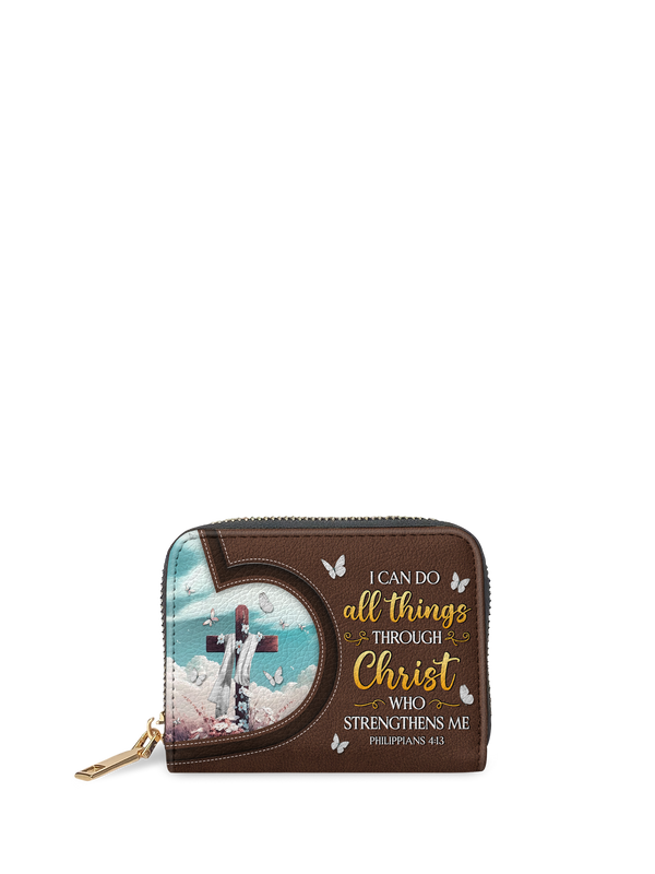 Rise Philippians 4:13 Mini Wallet
