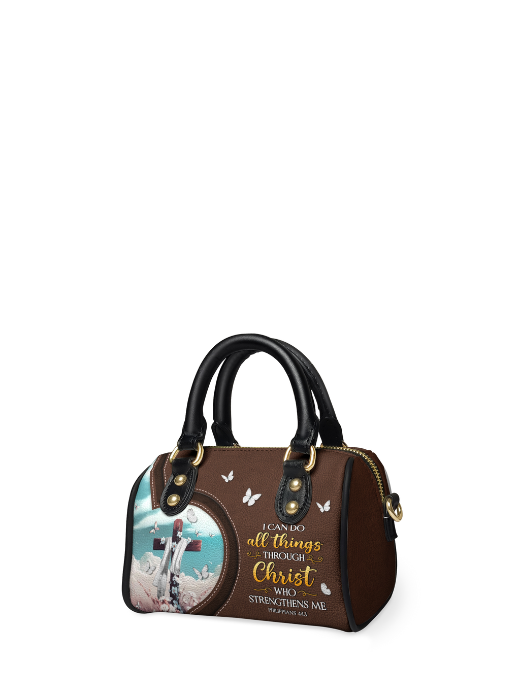 Rise Philippians 4:13 Mini Satchel Bag