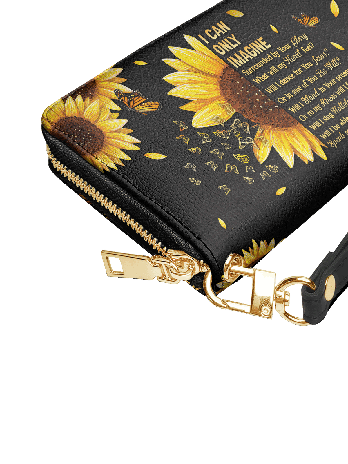 Glory Classic Leather Zipper Wallet