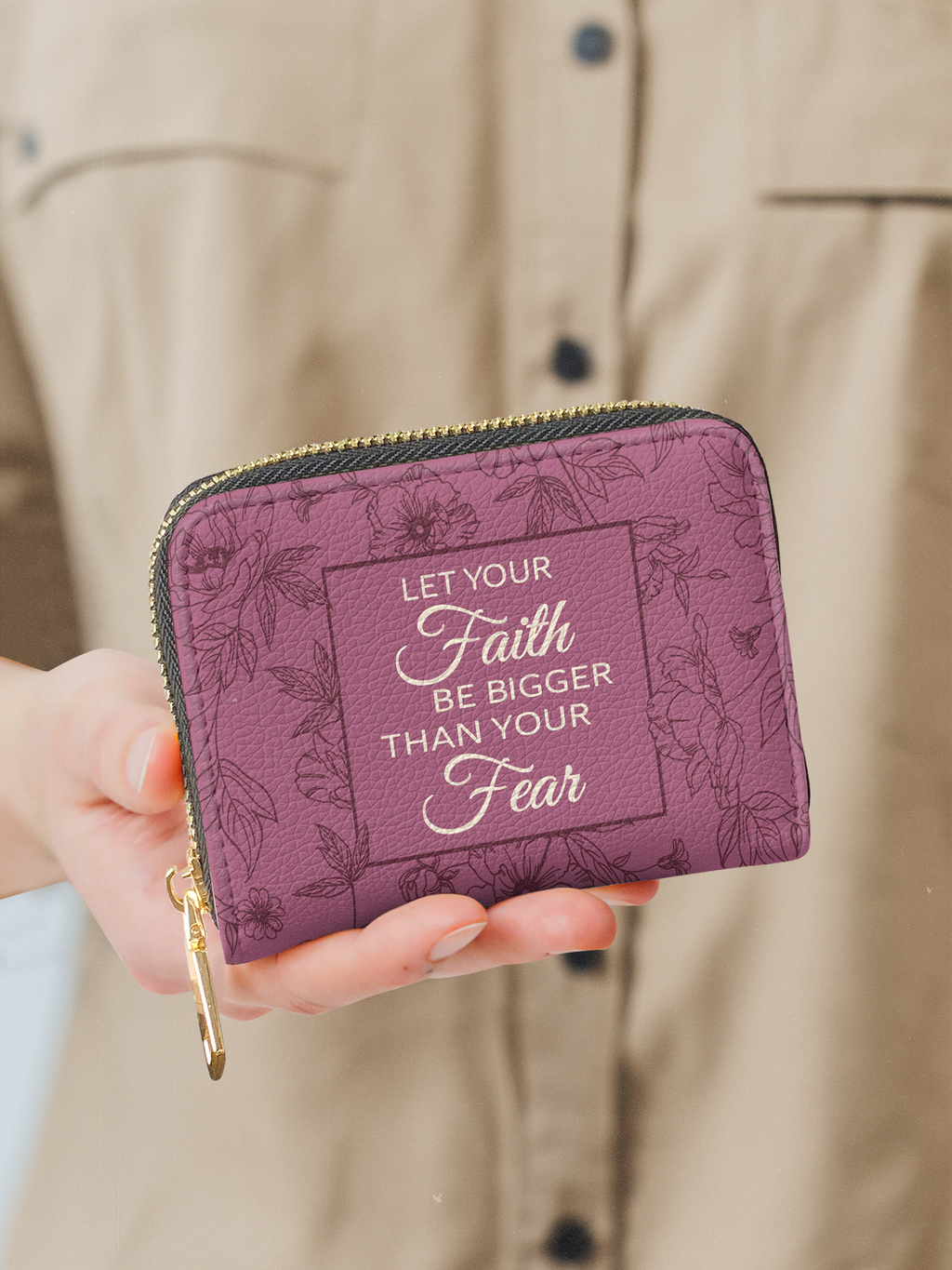 Flourish Floral Mini Pocket Wallet