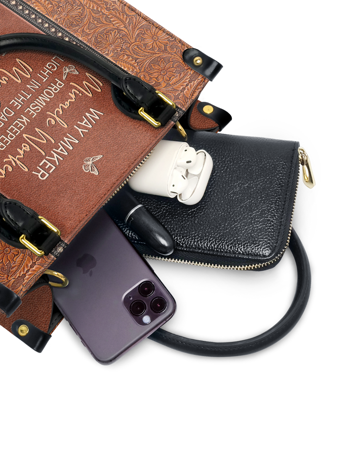 Waymaker Faith Small Leather Handbag