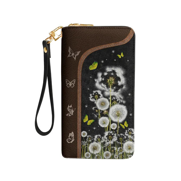 Personalized Way Maker Butterfly Clutch Purse