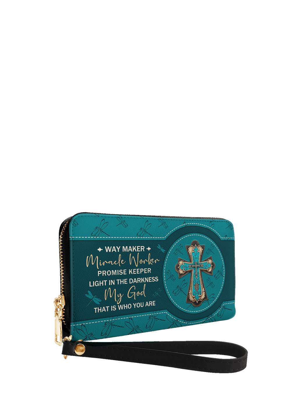 Scenic Lighthouse Nautical Travel Wallet