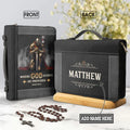 Warrior Armor of God Personalized Bible Cover