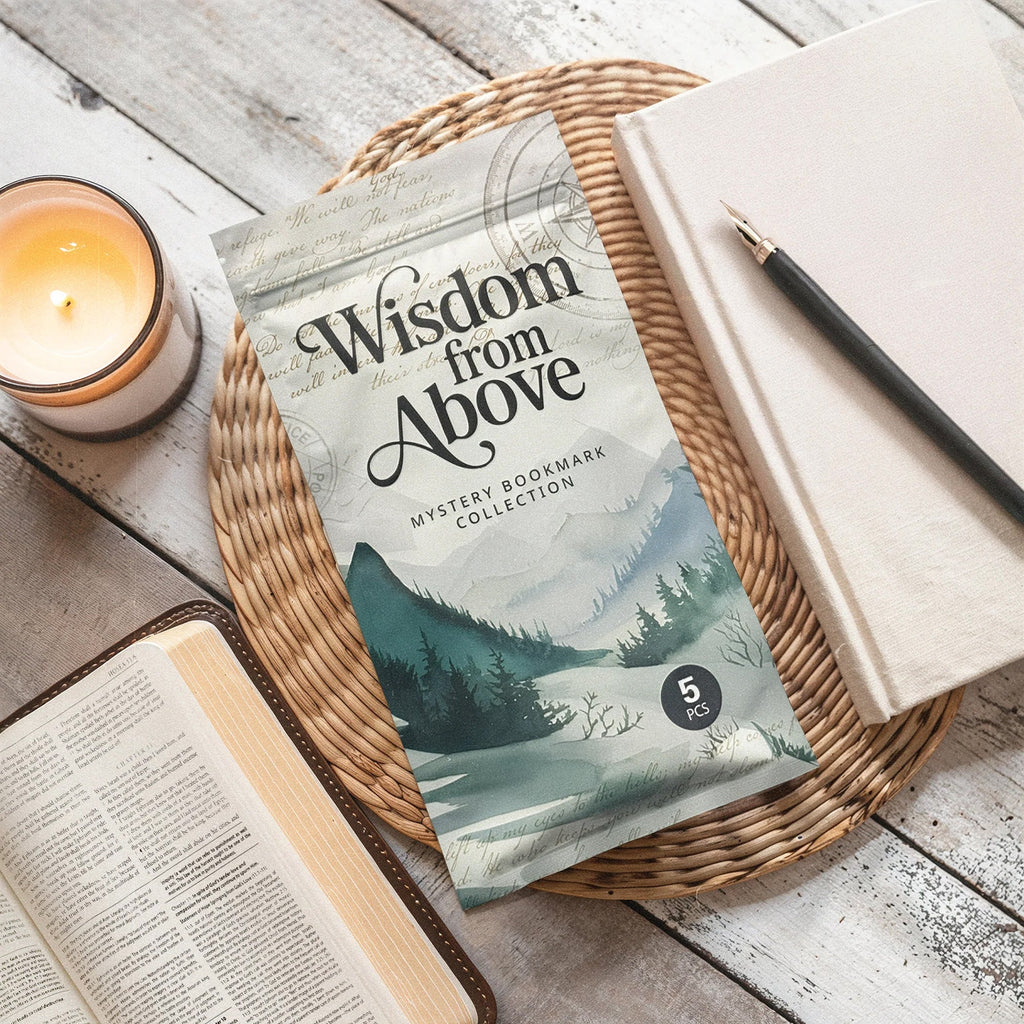 Wisdom Vintage Leather Bookmark Set