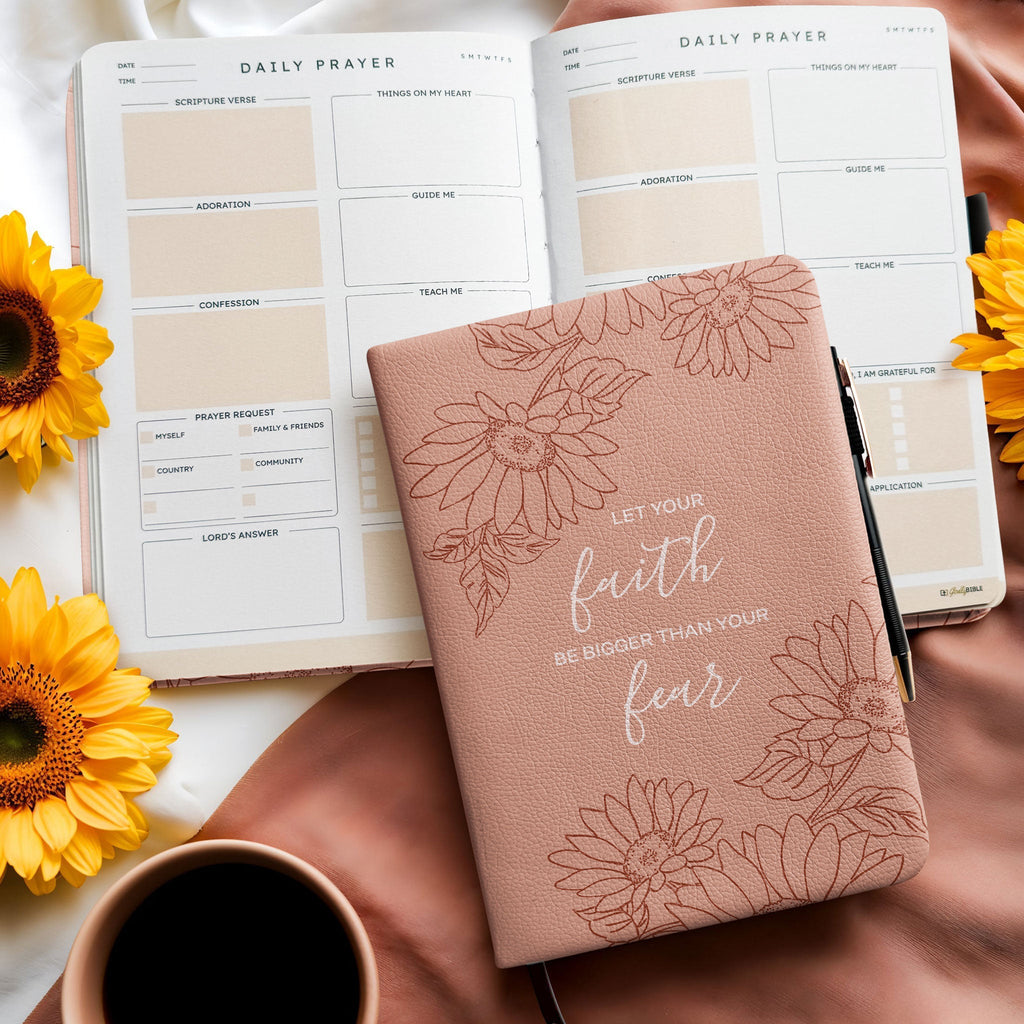 Graceful Leather Prayer & Devotional Journal
