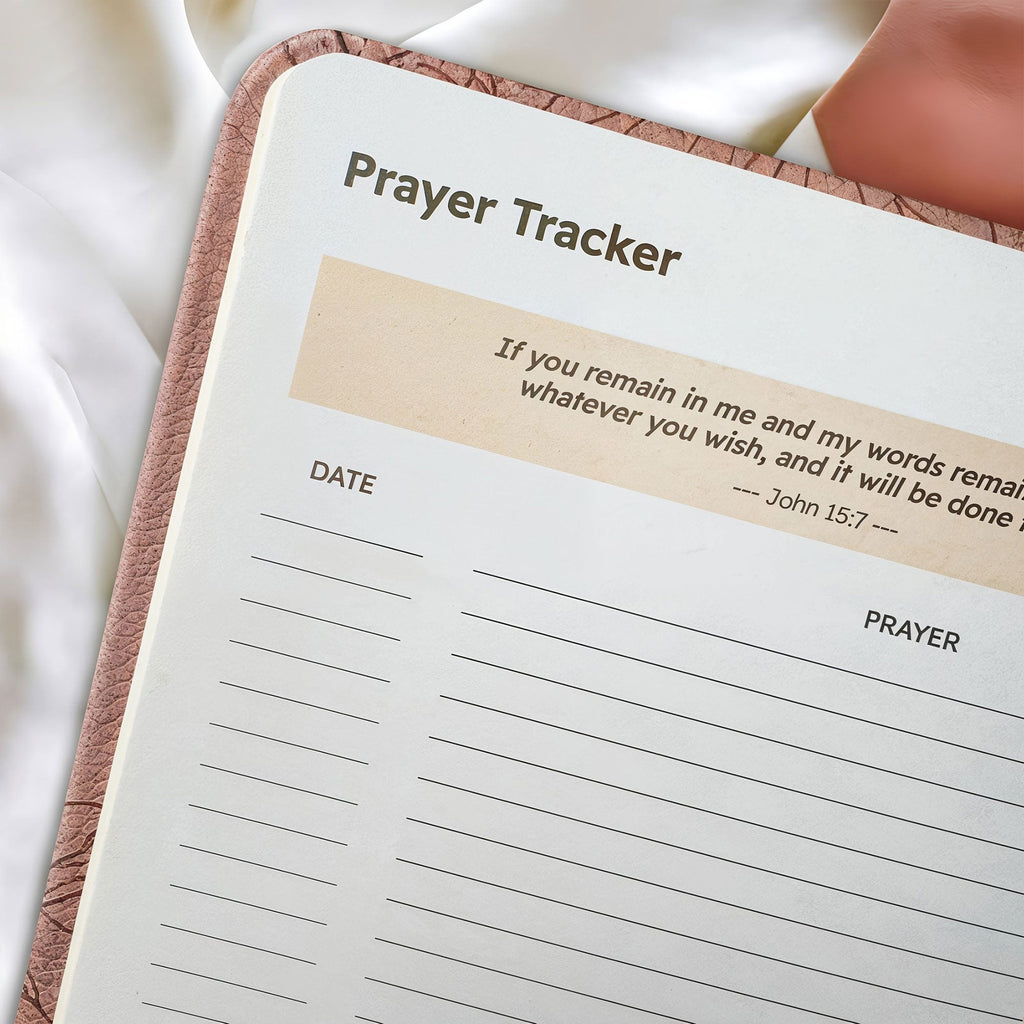 Graceful Leather Prayer & Devotional Journal