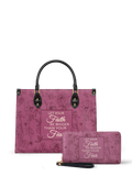 Flourish Classic Leather Handbag