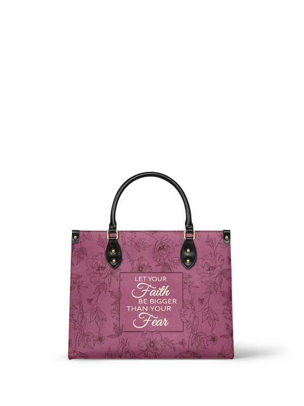 Flourish Elegant Leather Handbag