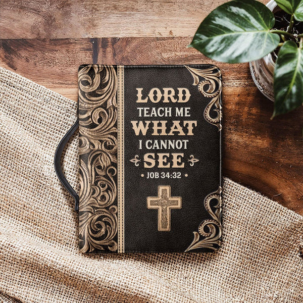 Wisdom Job 34:32 Scripture Bible Cover