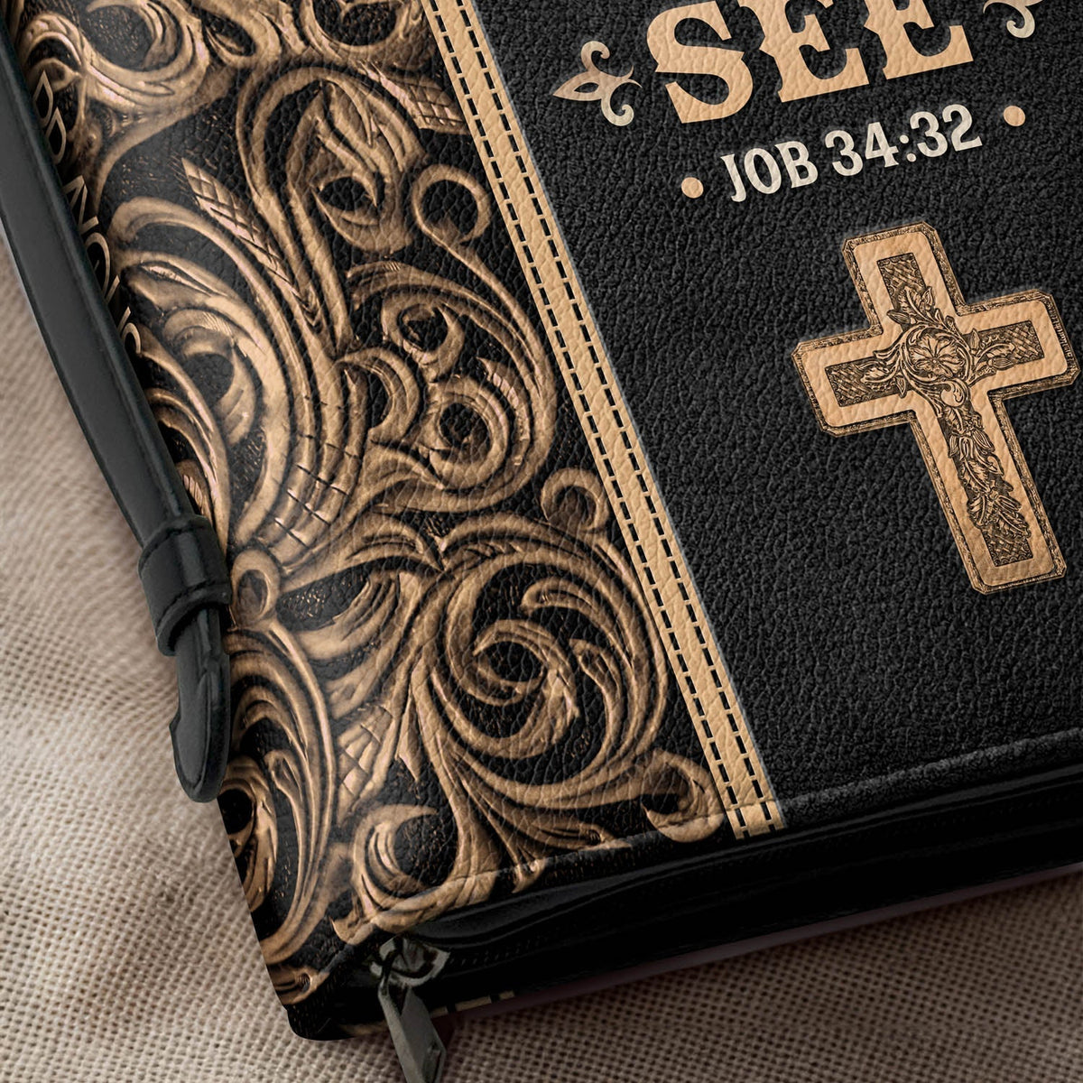 Wisdom Job 34:32 Scripture Bible Cover