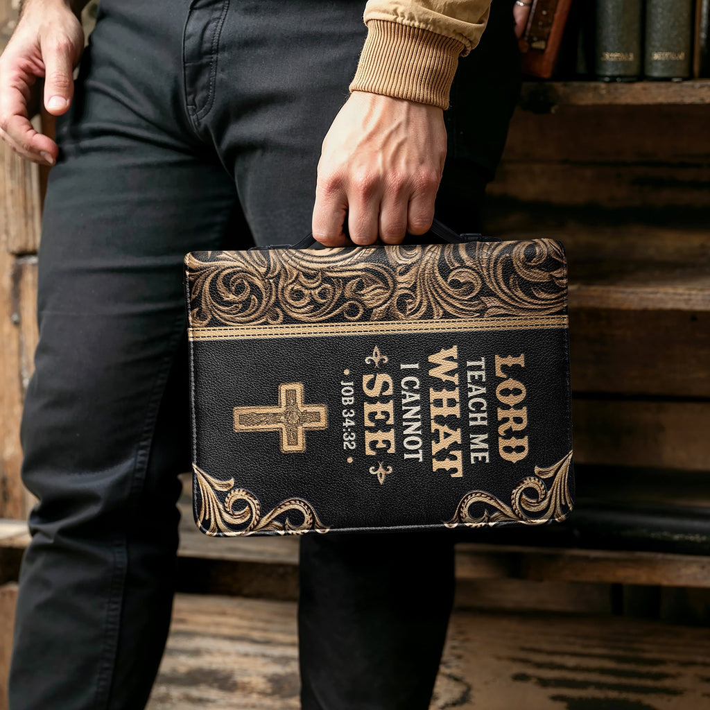 Wisdom Job 34:32 Scripture Bible Cover