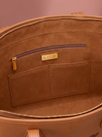 Majestic "Be Still Psalm 46:10" Embossed Leather Tote