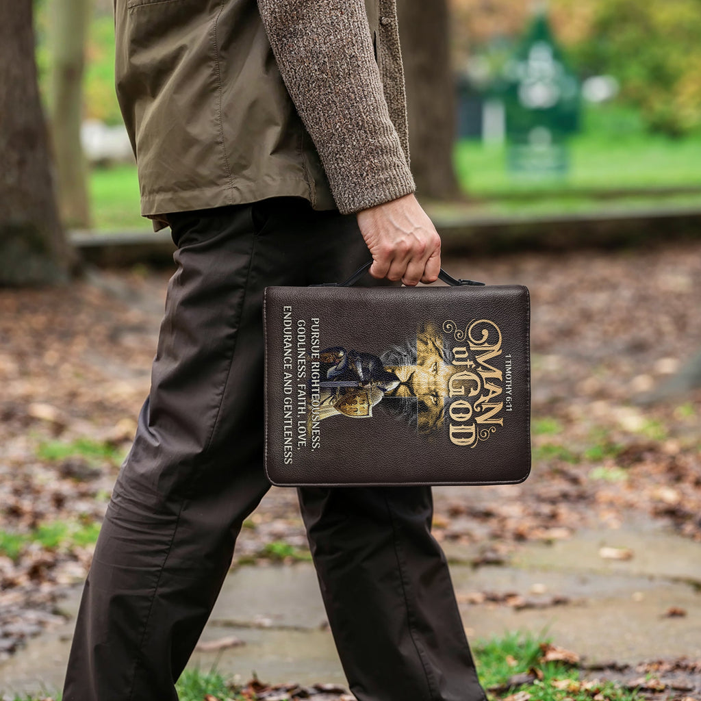 Righteous 1 Timothy 6:11 Bible Cover