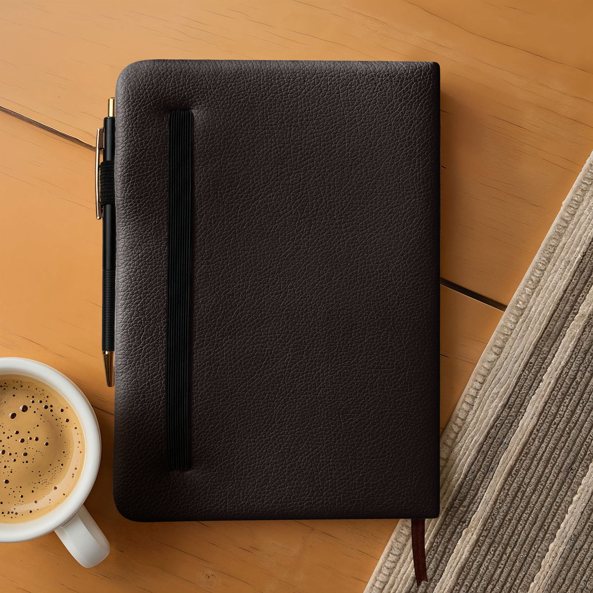 Righteous 1 Timothy 6:11 Leather Prayer Journal