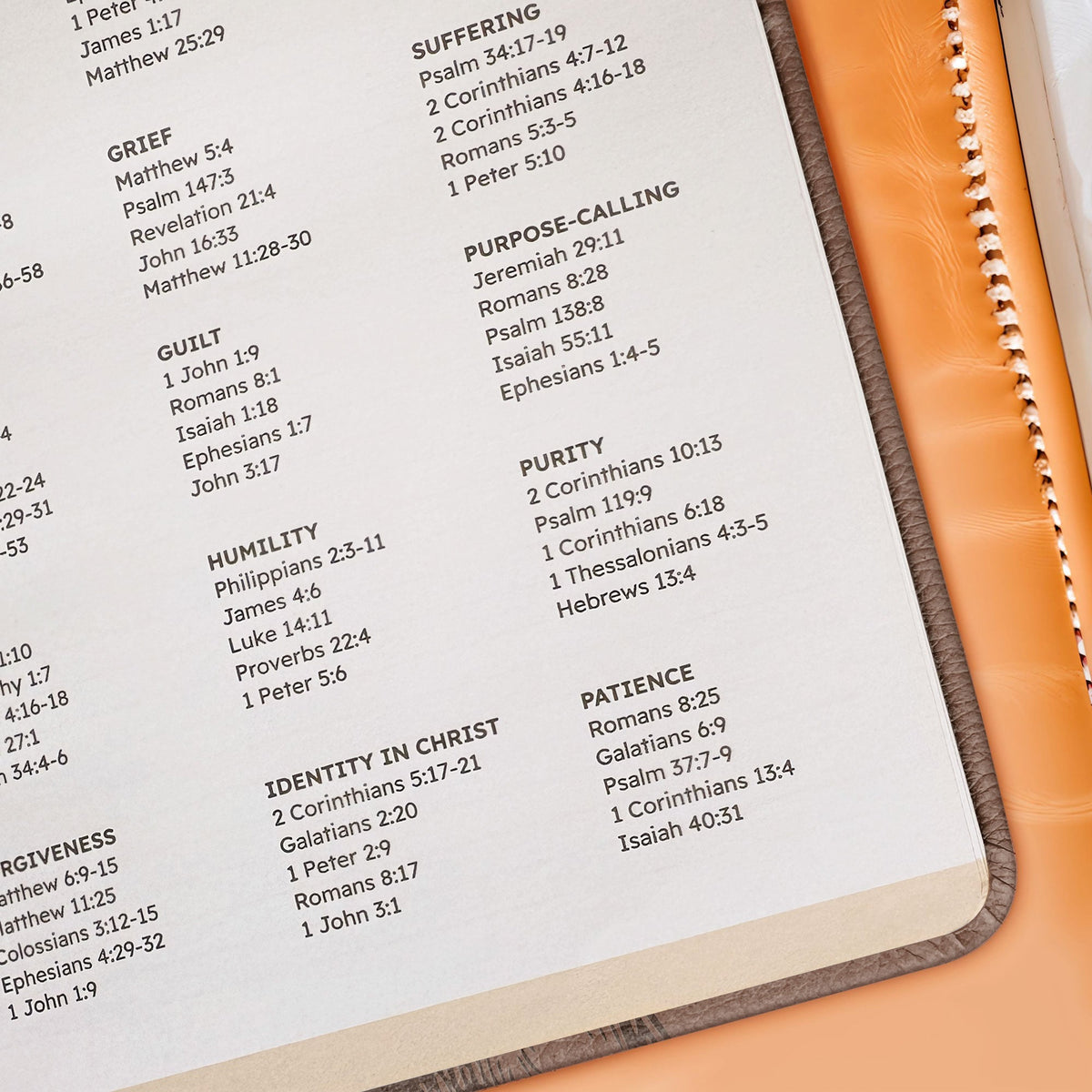 Faithful 1 Timothy 6:11 Leather Prayer Journal