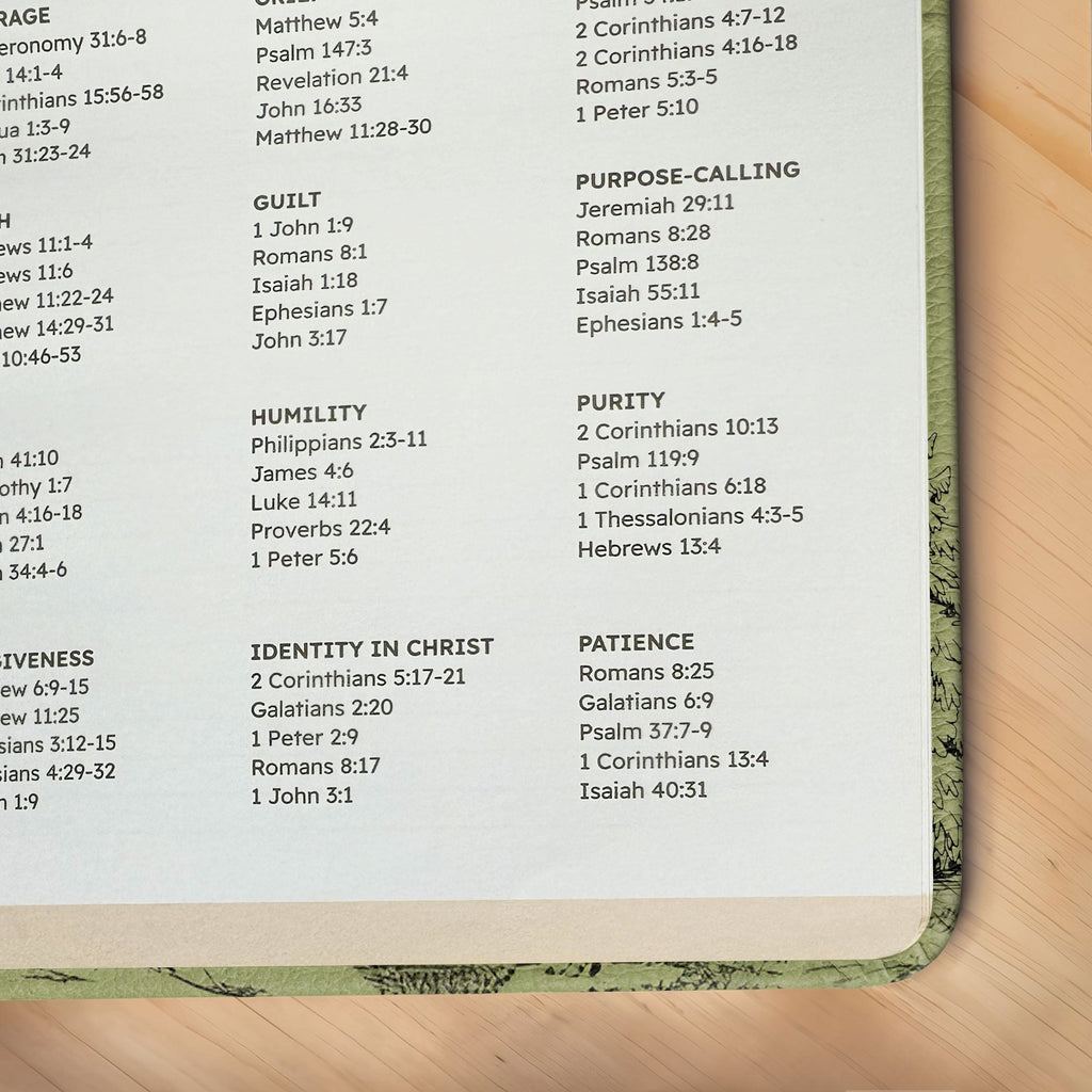 Soar 1 Timothy 6:11 Leather Prayer Journal
