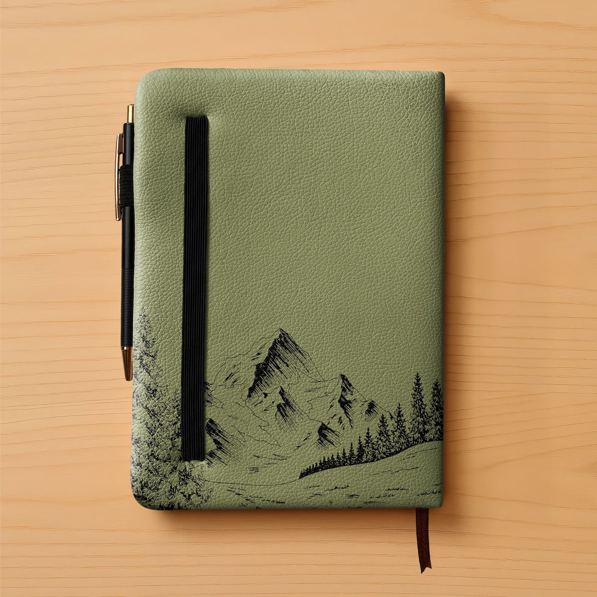 Soar 1 Timothy 6:11 Leather Prayer Journal