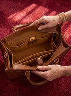 "I Can Do All Things" Philippians 4:13 Leather Handbag