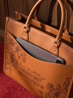 "I Can Do All Things" Philippians 4:13 Leather Handbag