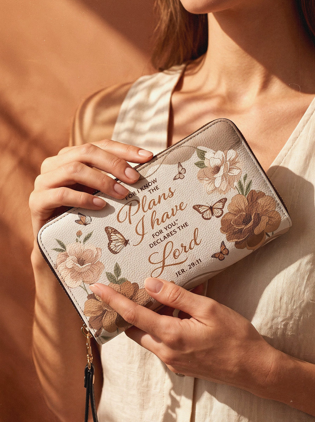 Jeremiah 29:11 Zip-Around Wristlet Wallet