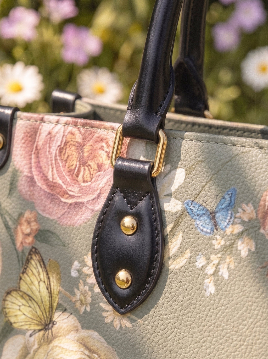 Radiance Psalm 27:1 Deluxe Vegan Leather Handbag