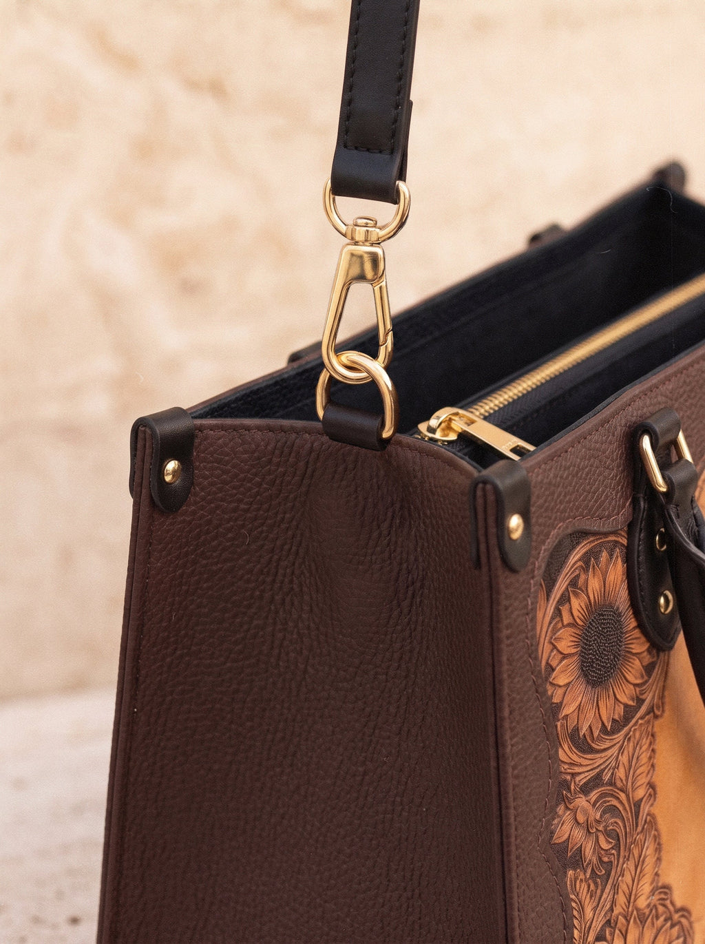Refuge Psalm 46:10 Deluxe Vegan Leather Handbag