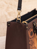 "Refuge" Psalm 46:10 Deluxe Vegan Leather Handbag