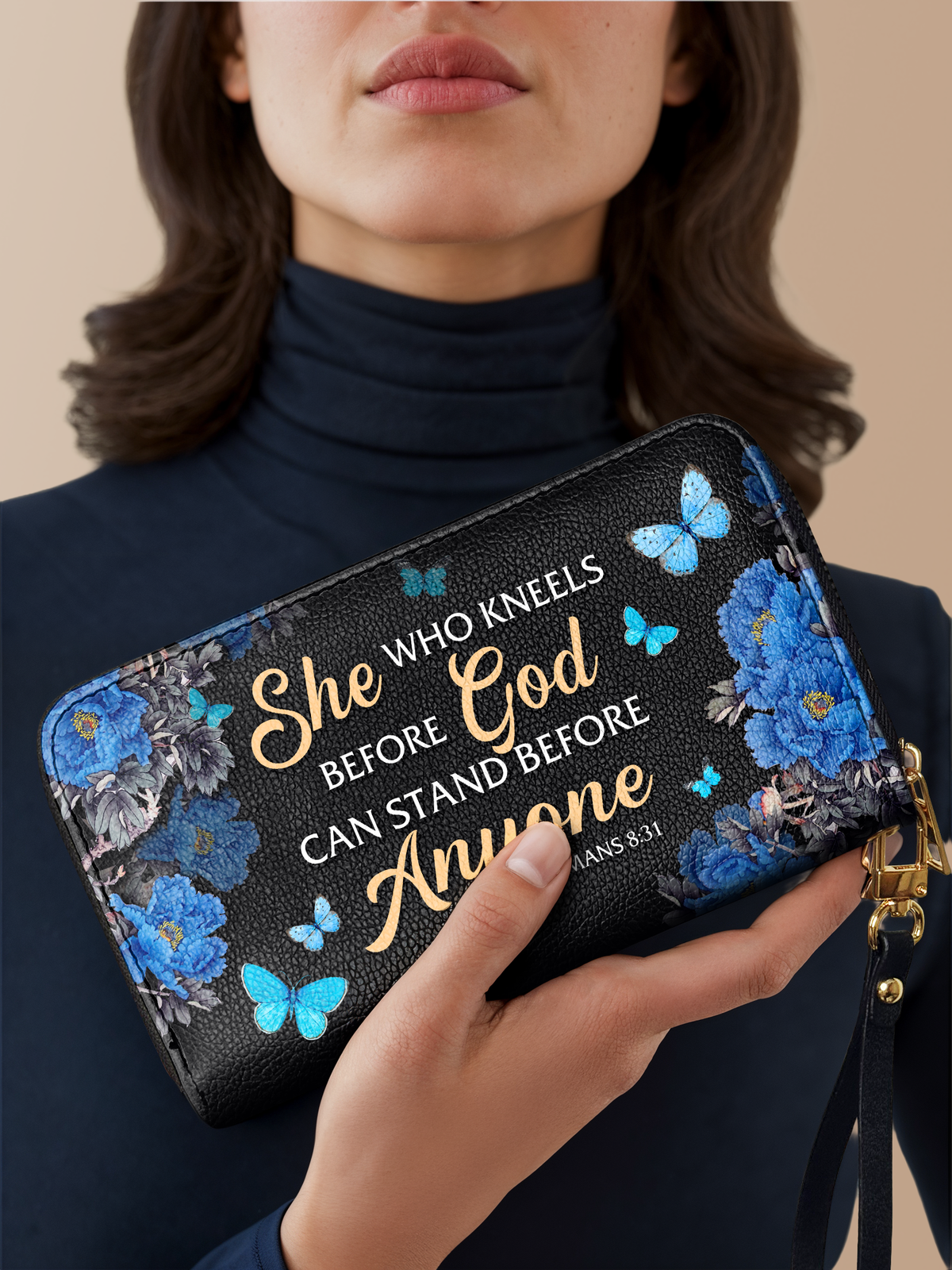 Anchor Romans 8:31 Scripture Wallet
