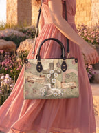 "Shepherd" Psalm 23:1 Deluxe Vegan Leather Handbag