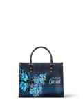 Blessed Christian Faith Leather Handbag
