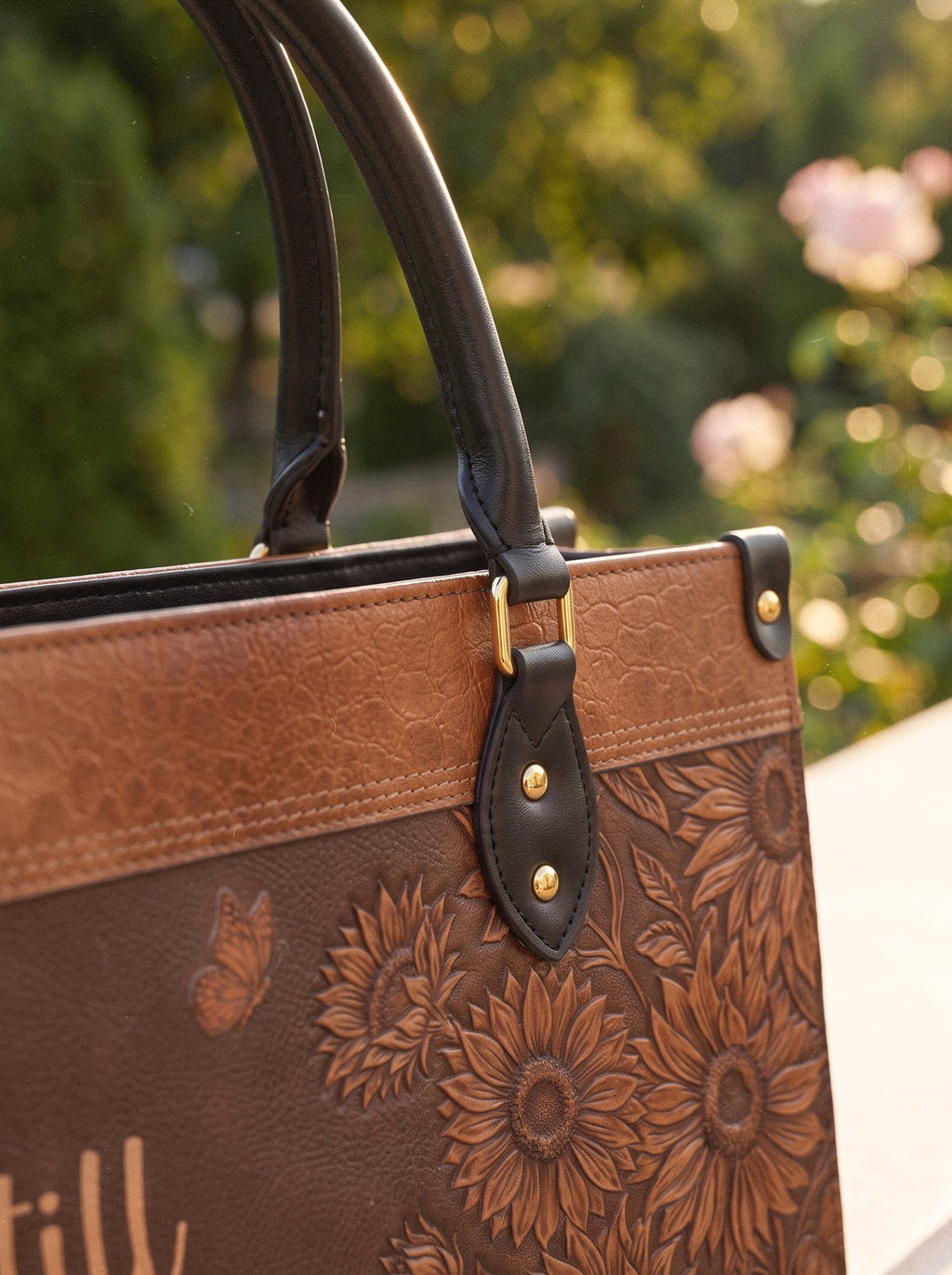 Solace Psalm 46:10 Deluxe Vegan Handbag