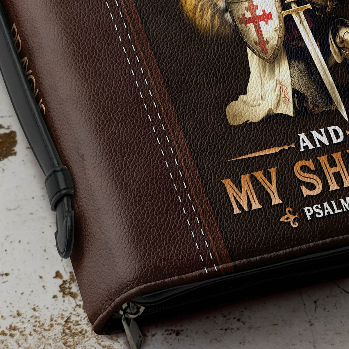 Psalm 28:7 Shield of Faith Bible Cover