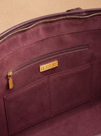 "For I Know the Plans" Jeremiah 29:11 Leather Tote Bag