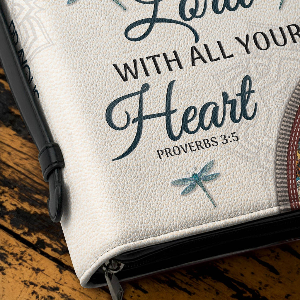 Devoted Proverbs 3:5 Christian Bible Cover