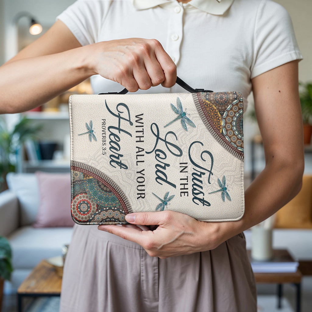 Devoted Proverbs 3:5 Christian Bible Cover