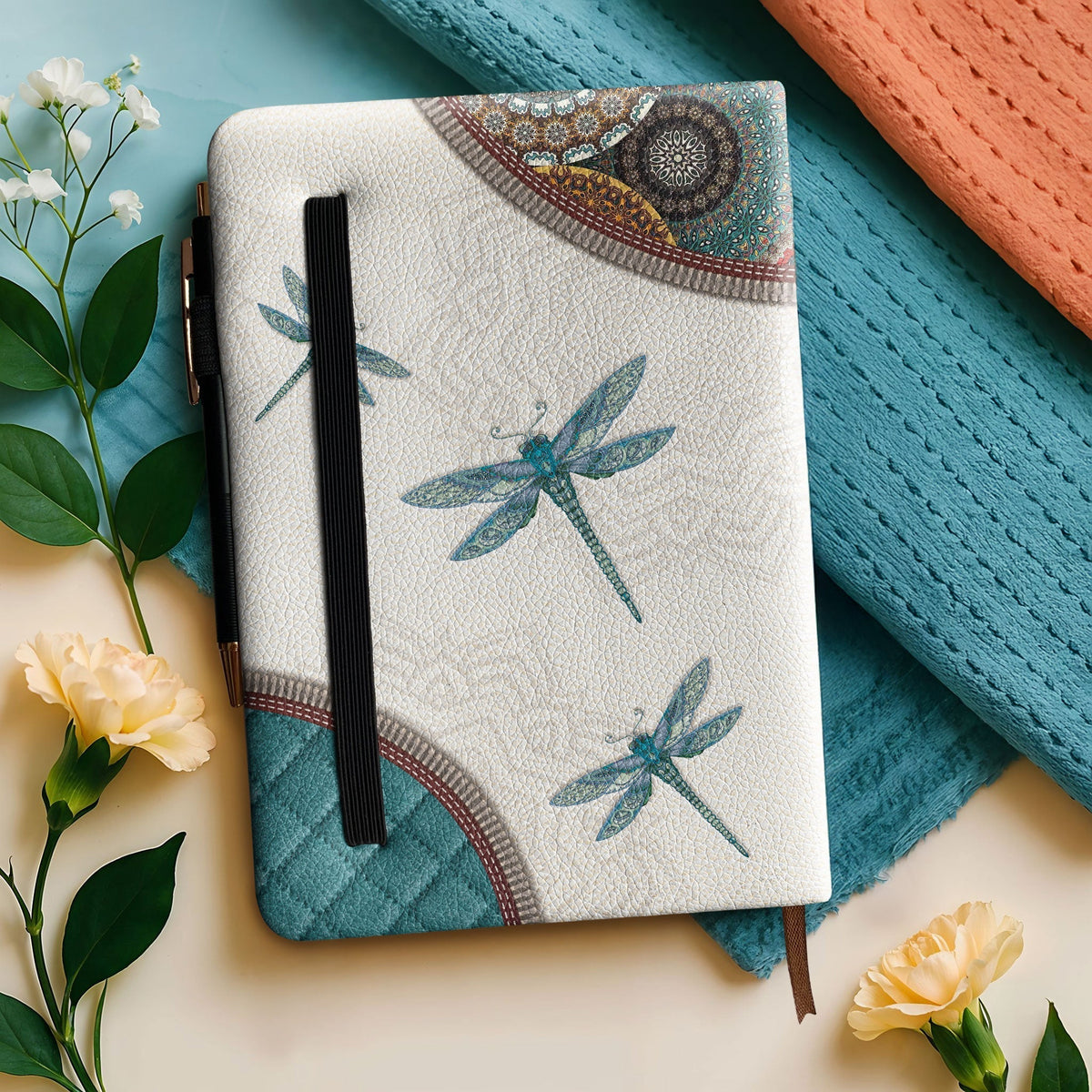 Devoted Proverbs 3:5 Leather Prayer Journal
